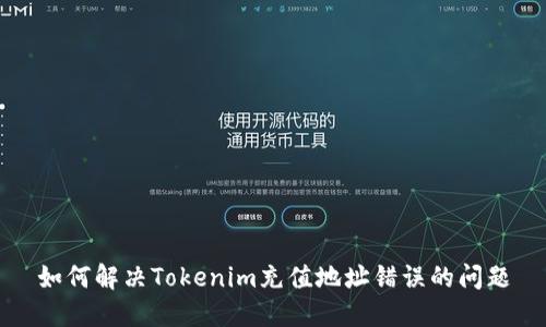 如何解决Tokenim充值地址错误的问题